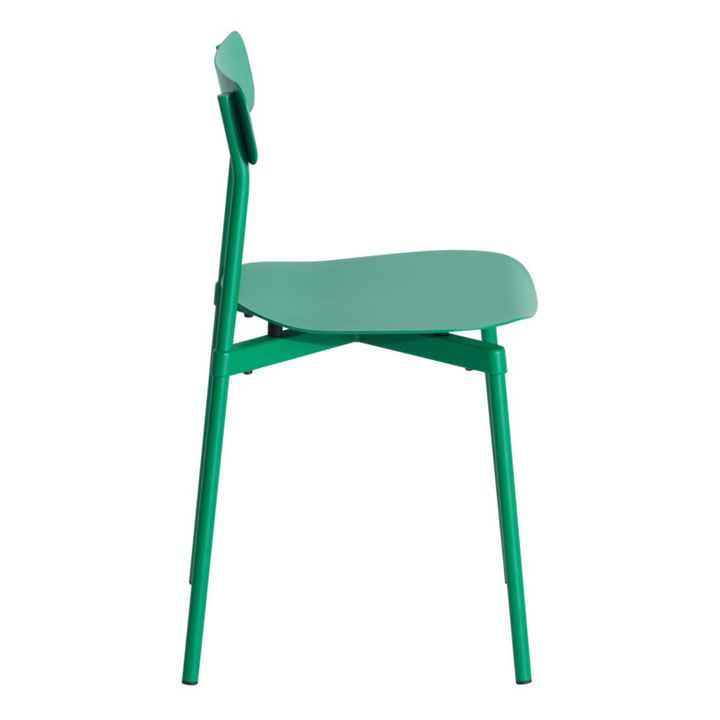 Sedia, modello: Fromme, in metallo | Verde menta- Immagine del prodotto n°2