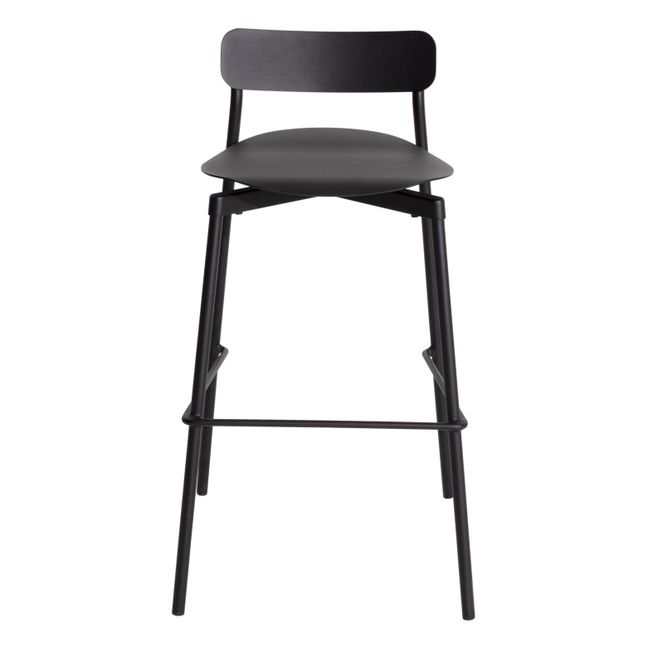 Fromme Metal Bar Stool | Black