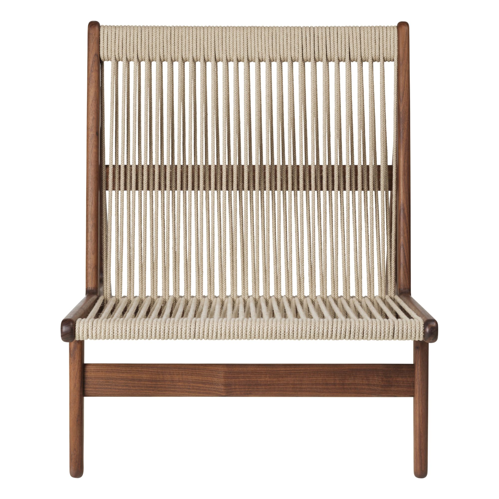MR01 Initial Wooden Chair - Mathias Rasmussen Walnut- Product image n°2