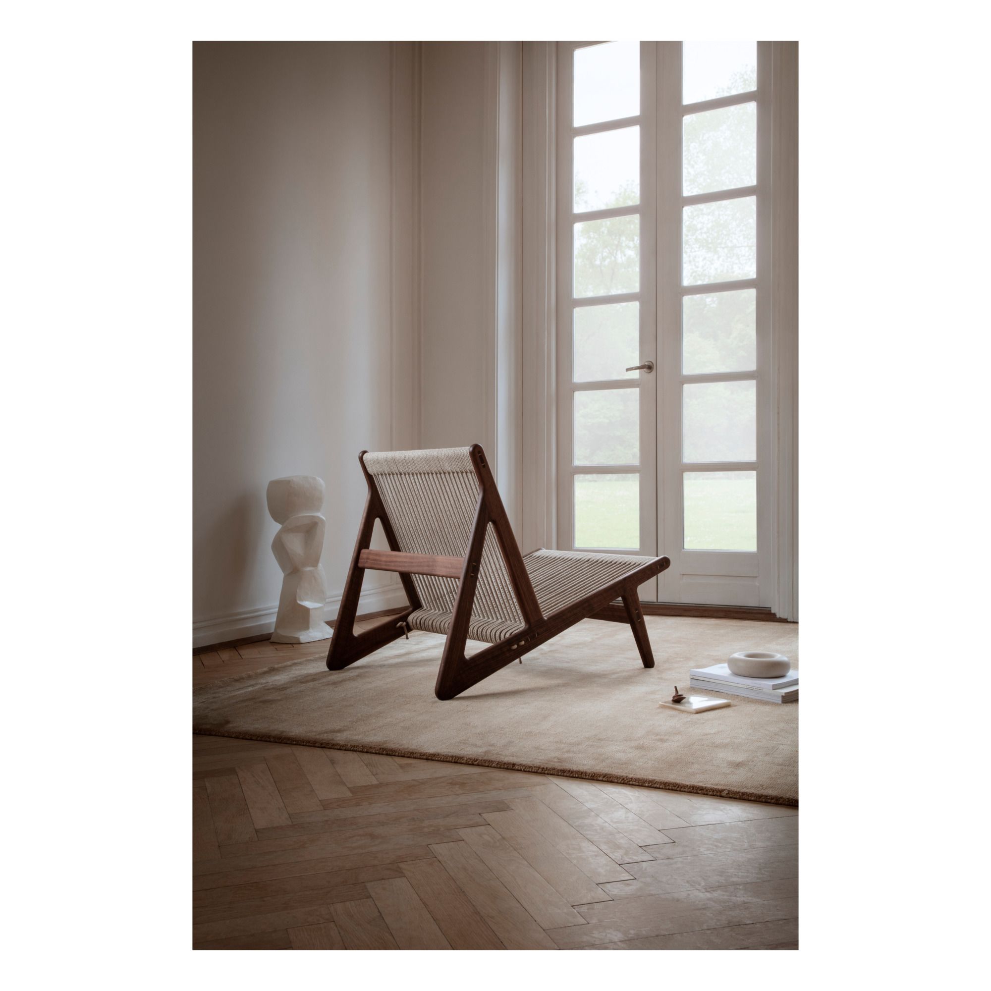 MR01 Initial Wooden Chair - Mathias Rasmussen Walnut- Product image n°5