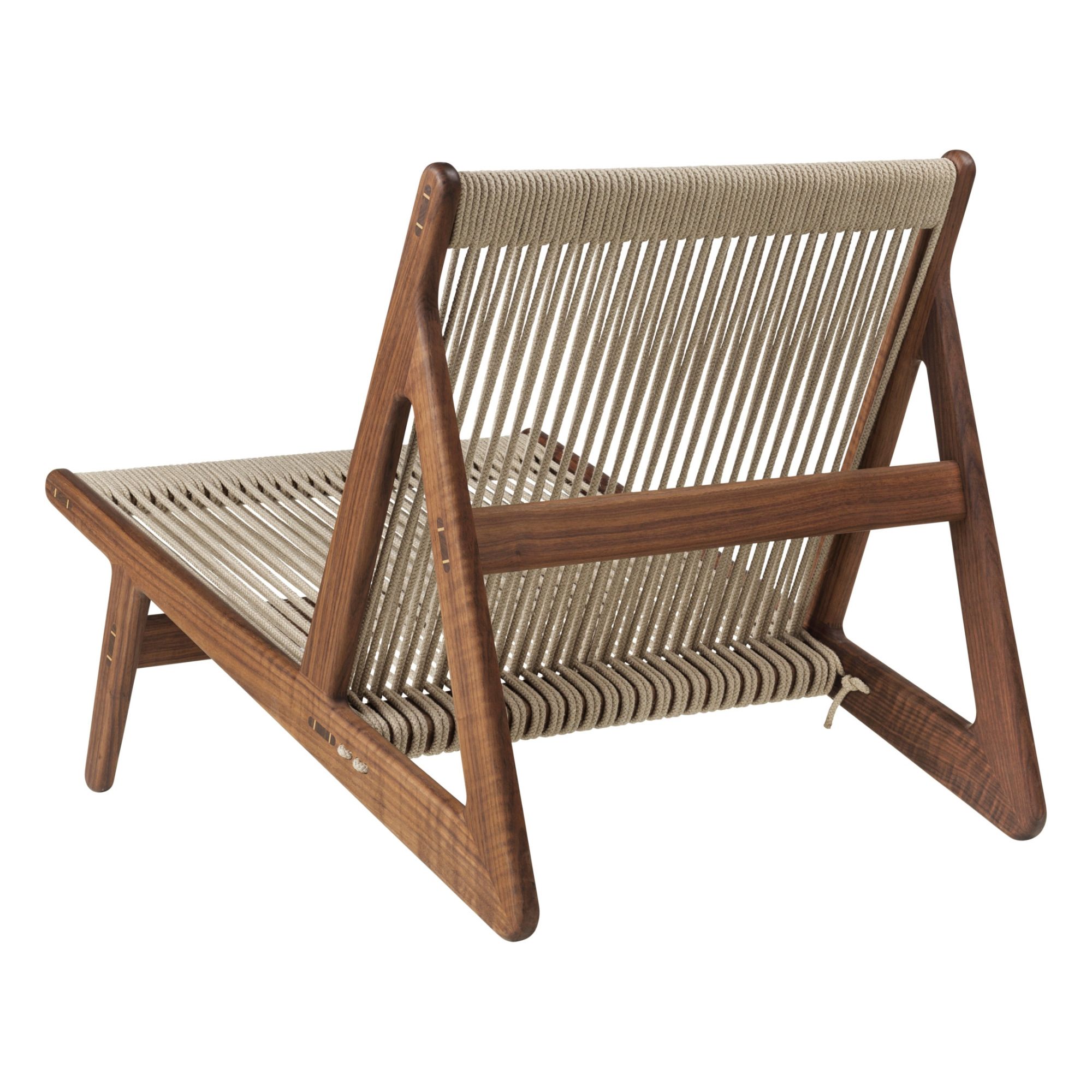 MR01 Initial Wooden Chair - Mathias Rasmussen Walnut- Product image n°6
