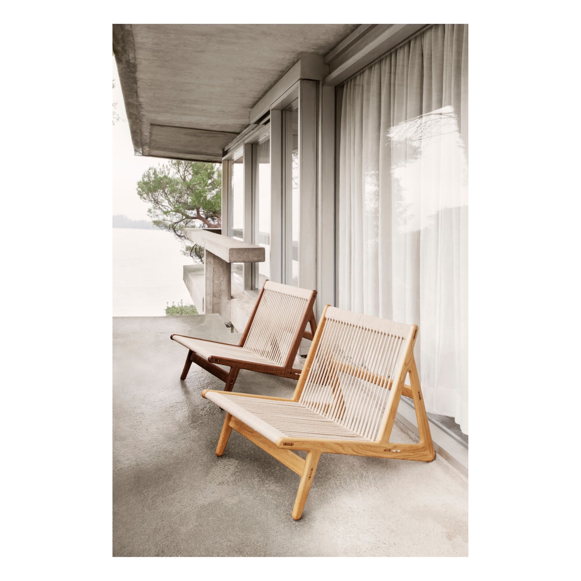 Fauteuil MR01 Initial chair en bois - Mathias Rasmussen Chêne- Image produit n°5