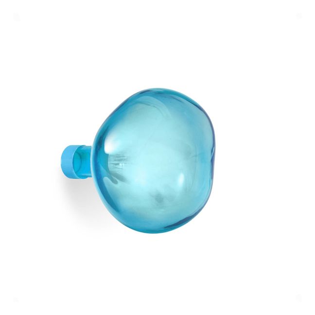 Appendiabiti in vetro Bubble - Grande | Blu
