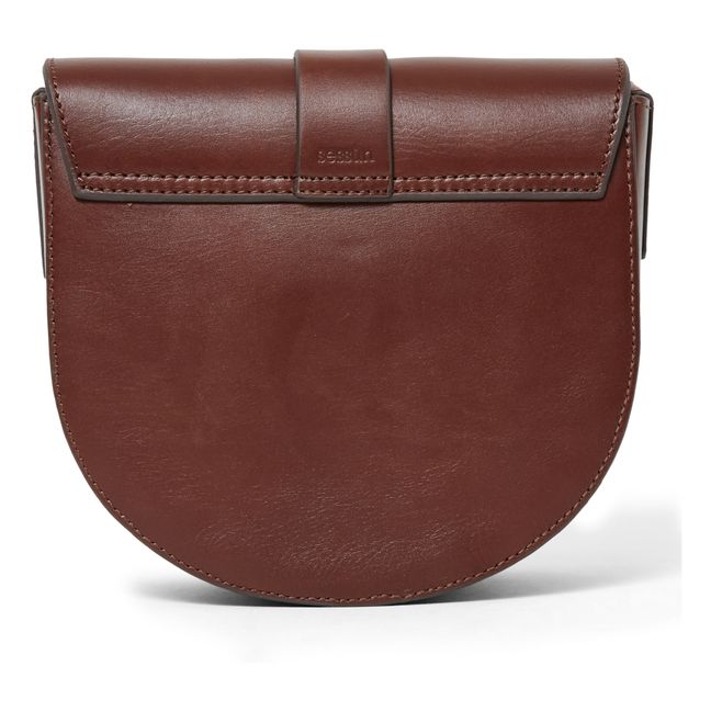 Tessao Leather Bag | Chocolate