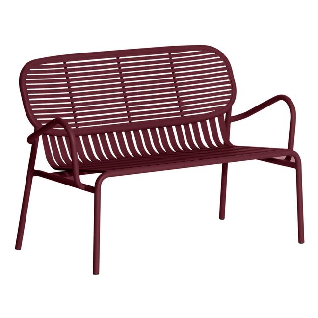 Weekend 2-Seater Lounge Chair Bordeaux