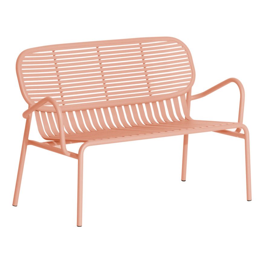 Petite friture - Canapé de jardin Week-end 2 places - Blush