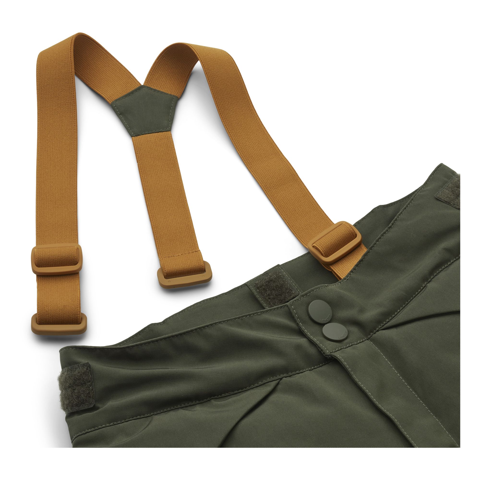 Pantalón de esquí de poliéster reciclado Fenja Verde- Imagen del producto n°3