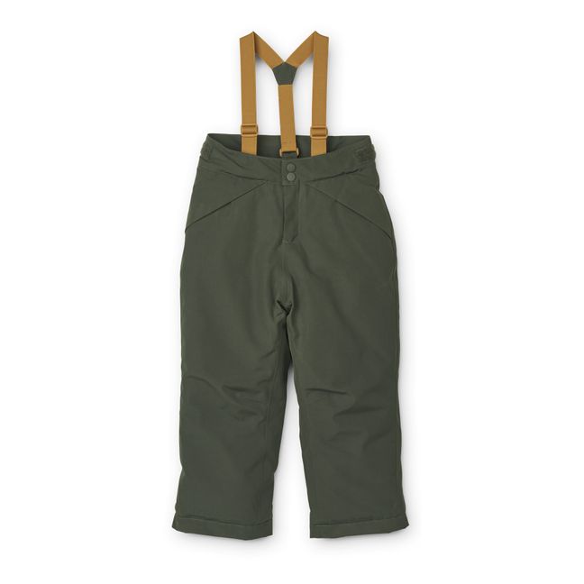 Fenja Recycled Polyester Ski Trousers Green