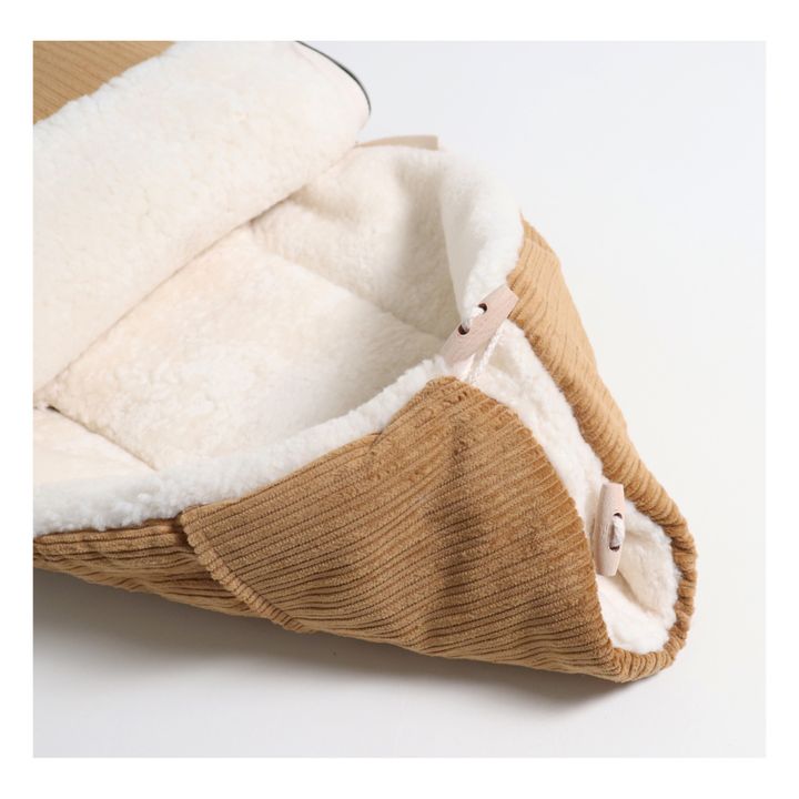 Nestchen für Babyschalen aus Lammfell Filia | Kamelbraun- Produktbild Nr. 5