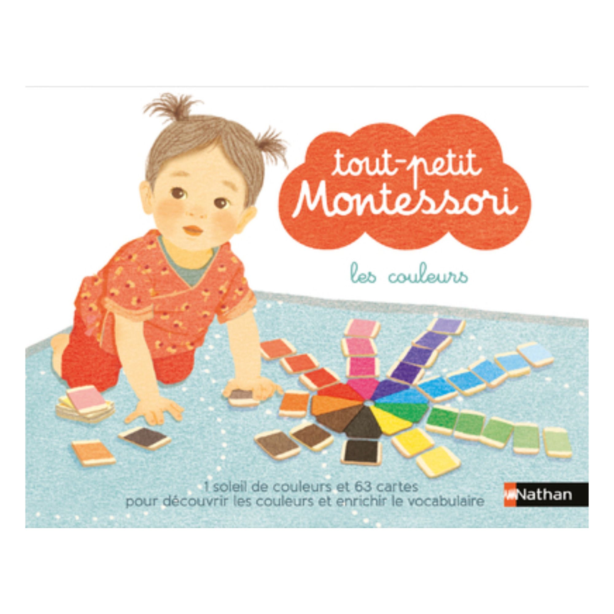 Nathan Jeunesse - Tout-petit Montessori - Les couleurs - Multicolore