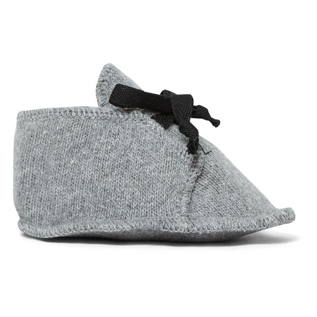 Recycled Wool Booties Grey