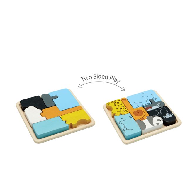Puzzle Animaux 2 en 1