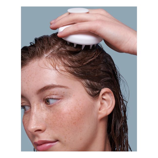 Peeling-Bürste für die Kopfhaut Weiß