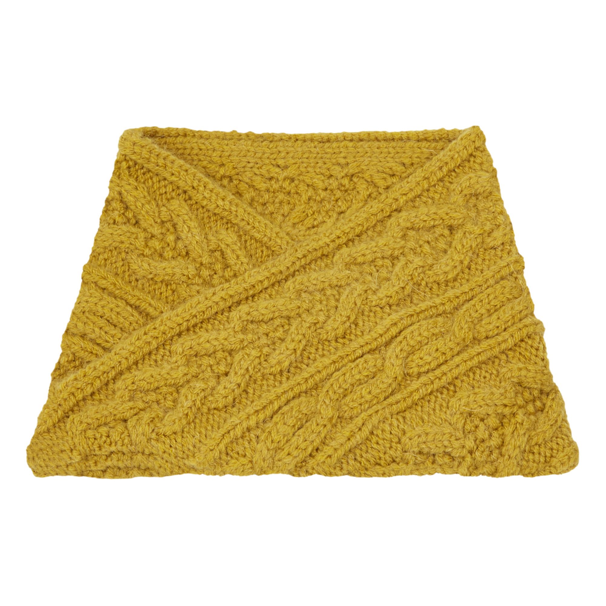 Louise Misha - Snood Lydie - Fille - Jaune moutarde