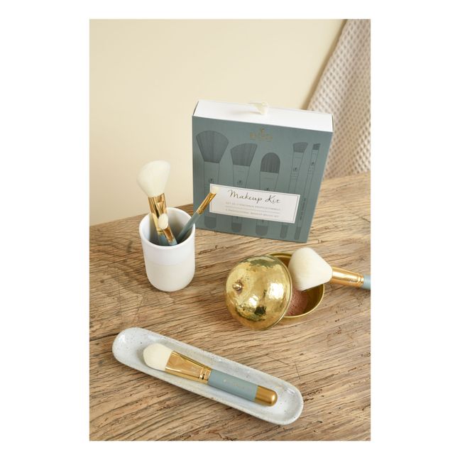 Makeup Brushes - Set of 5 | Eucalyptus