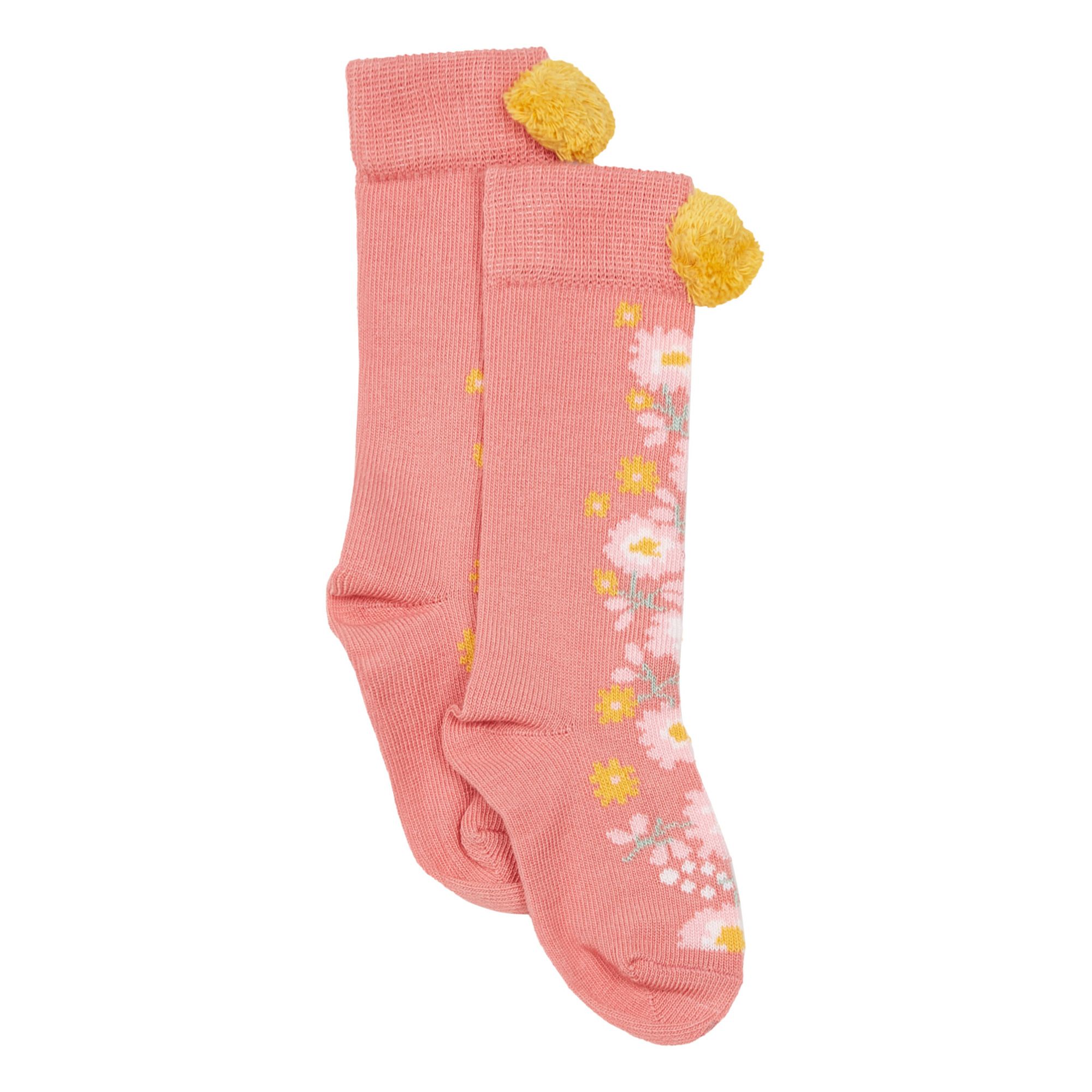 Louise Misha - Chaussettes Hautes Chelie - Fille - Rose