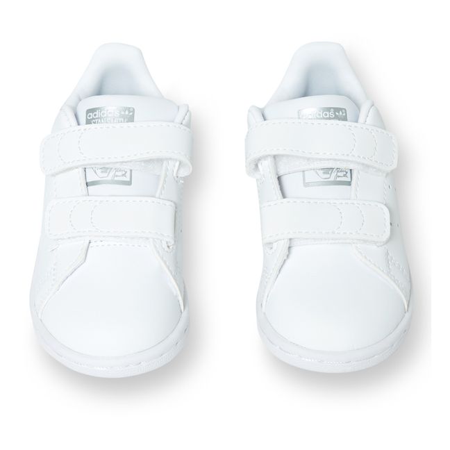 Zapatillas 2 Velcros Iridiscente Stan Smith reciclado | Plateado