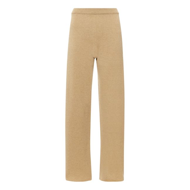 Adet Eco Wool Trousers | Camel