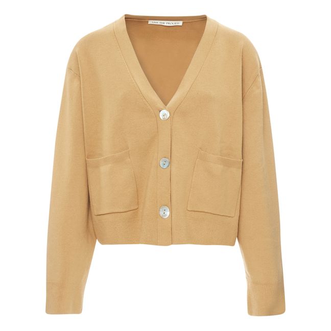 Boxy Cardigan | Clay