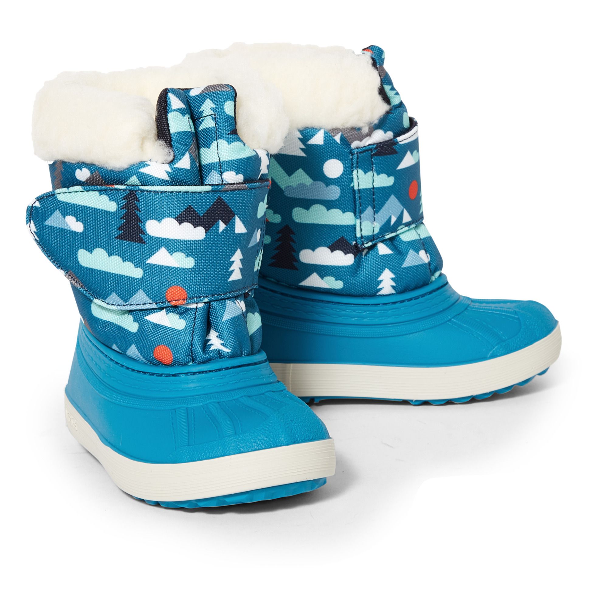 Botas con forro de pelo Explorus Azul Aigle Calzado Bebé, Infantil