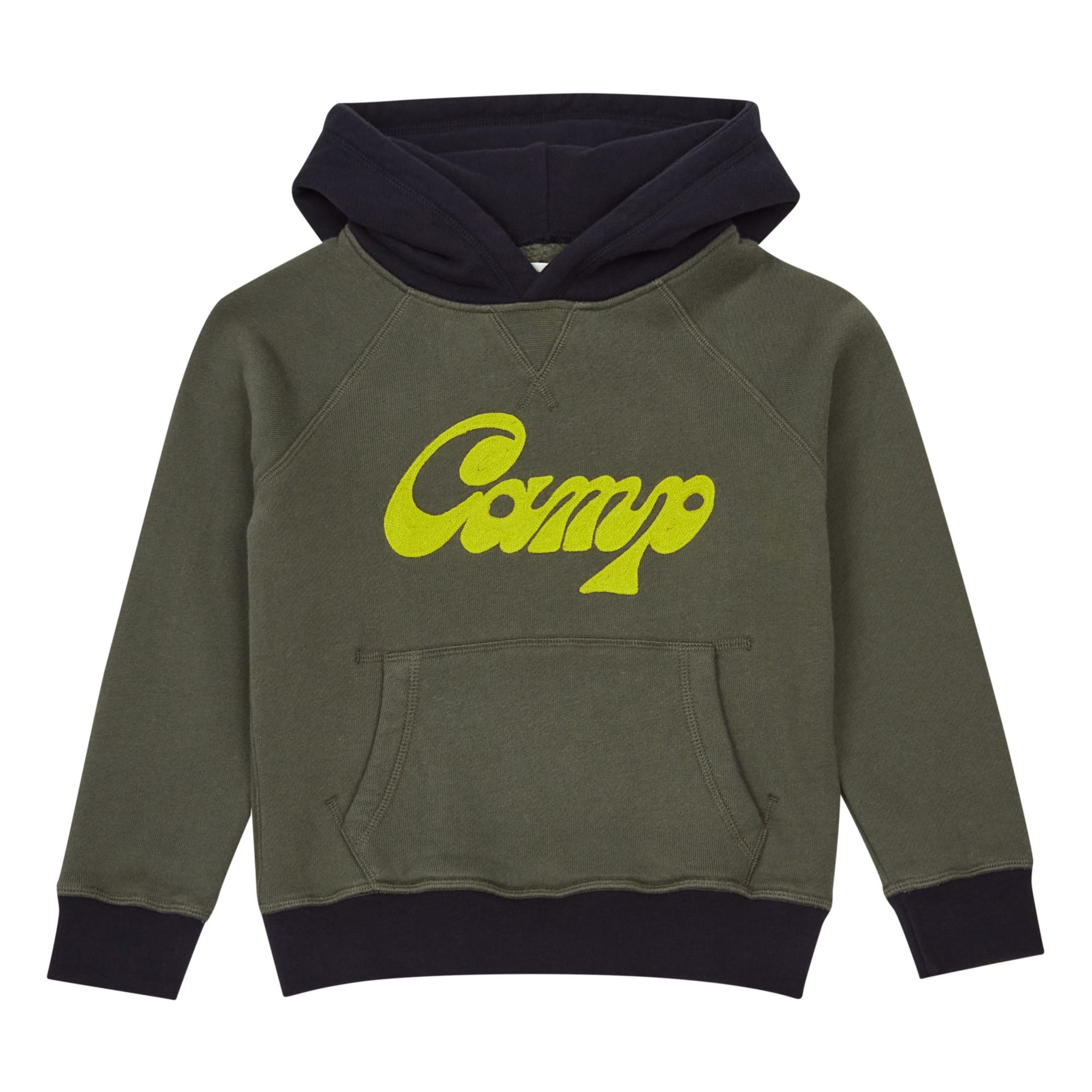 Hartford - Hoodie Camp - Garçon - Vert kaki