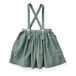 Mavis Corduroy Suspender Skirt Sage- Miniature produit n°0