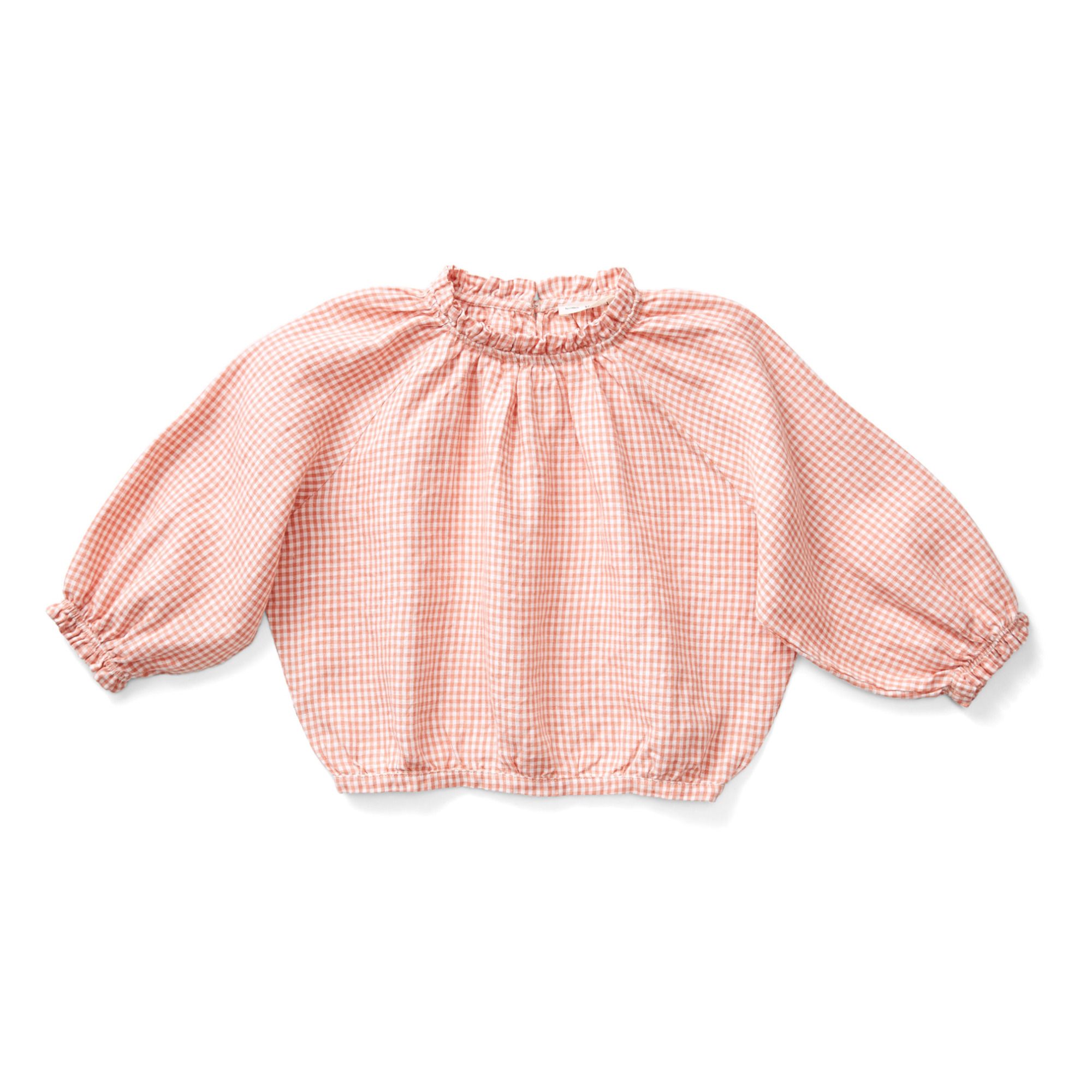 Ramona Linen Blouse | Pink