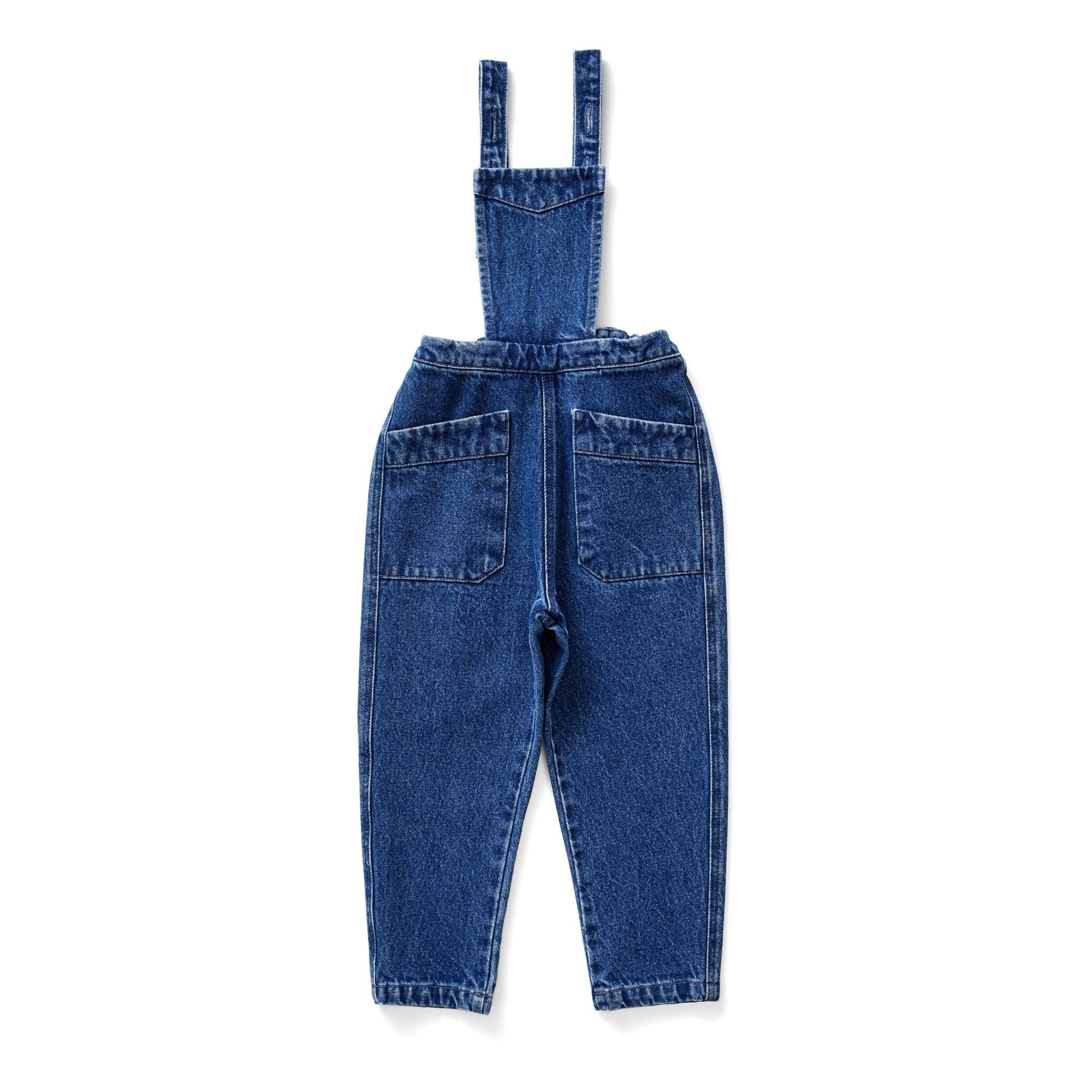 Charlie Denim Dungarees | Denim blue