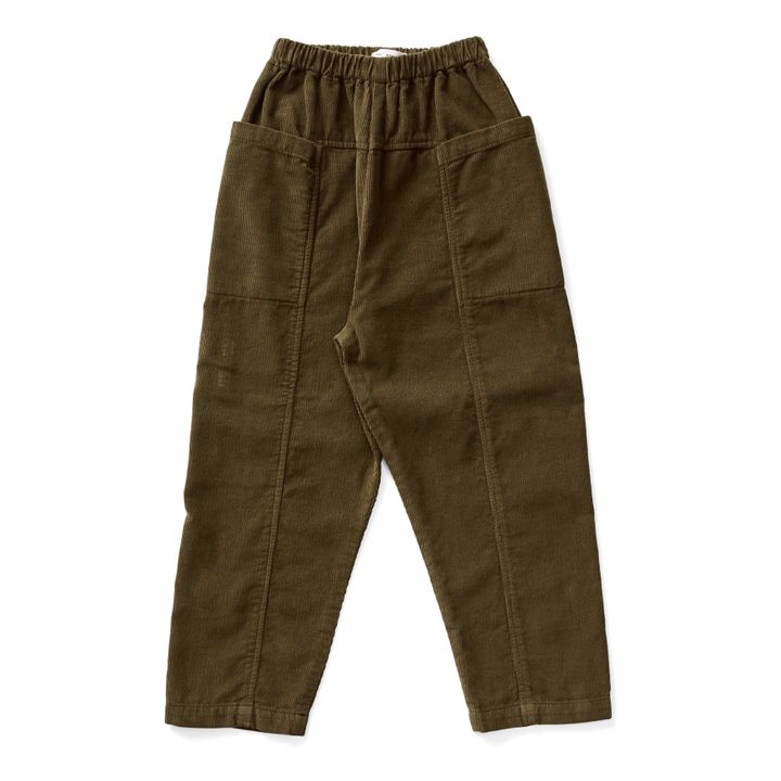 Jane Corduroy Trousers | Khaki