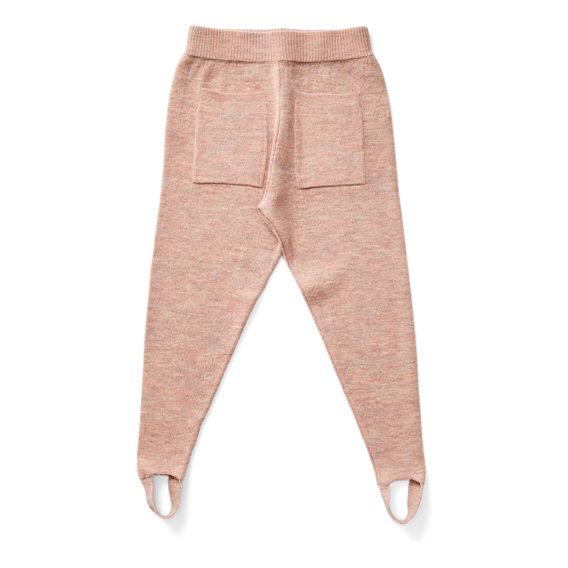 Mina Merino Wool Leggings Pale pink- Product image n°0