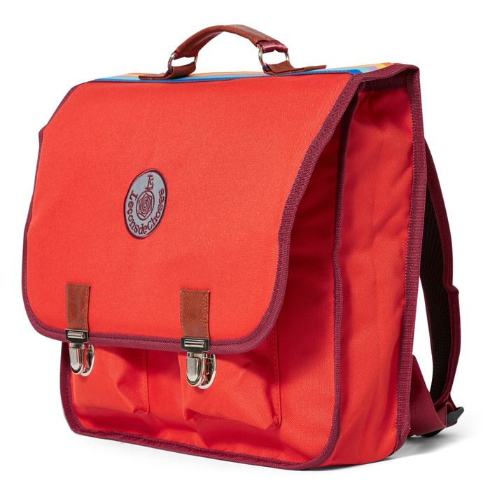Leçons de choses - Retro School Bag - Red