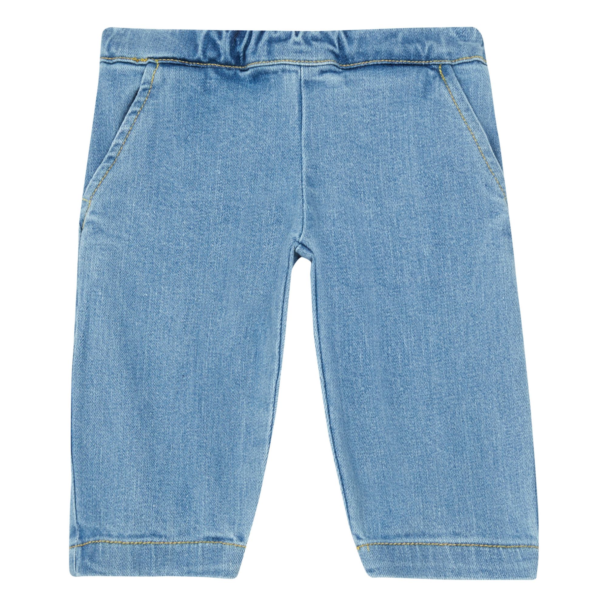 Poudre Organic Hose Bio-Baumwolle Pomelos | Blau