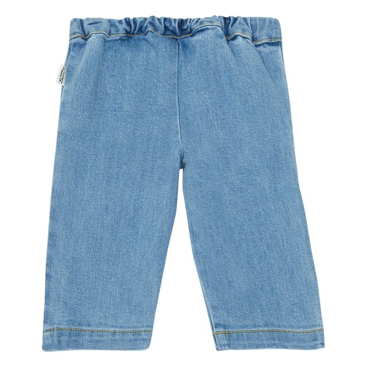 Pantalón algodón orgánico Pomelos | Azul- Imagen del producto n°3