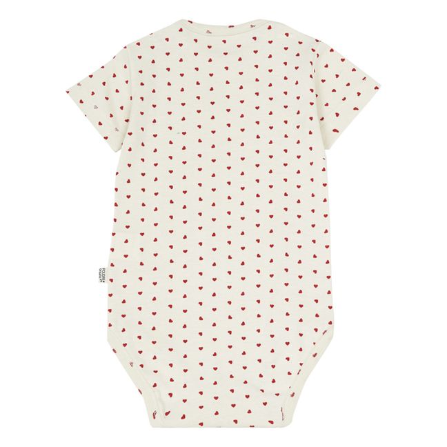 Body in cotone bio Aloes | Rosso