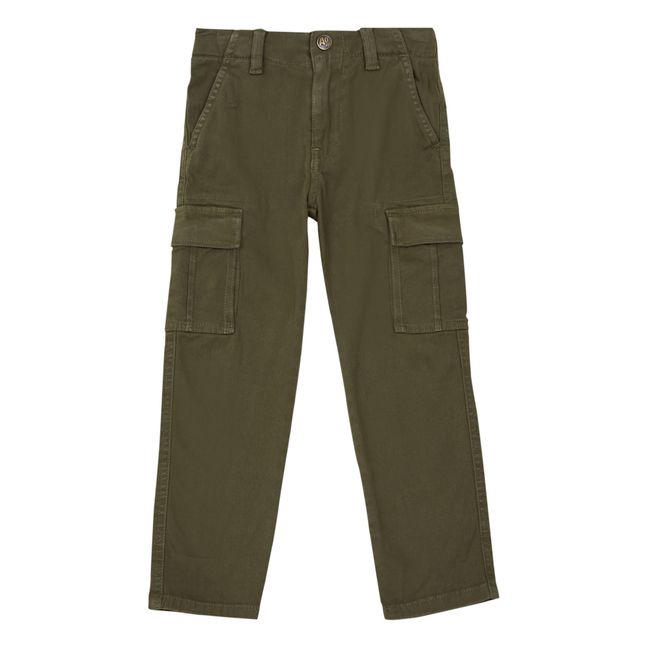 Pantaloni Cargo Verde militare