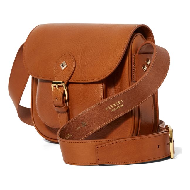 Sac Gibecière Flav Double Poche | Camel