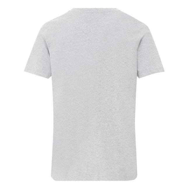 T-Shirt Coton Bio Gris chiné