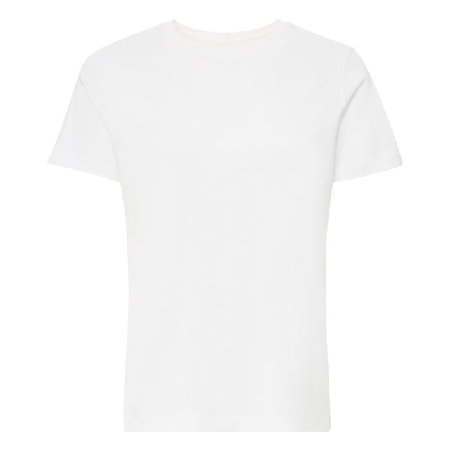 T-shirt in cotone bio Bianco