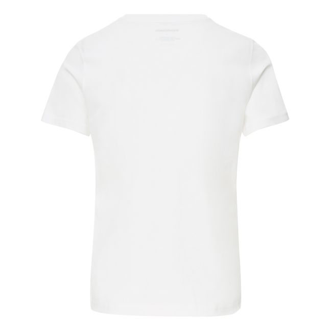 T-shirt in cotone bio Bianco