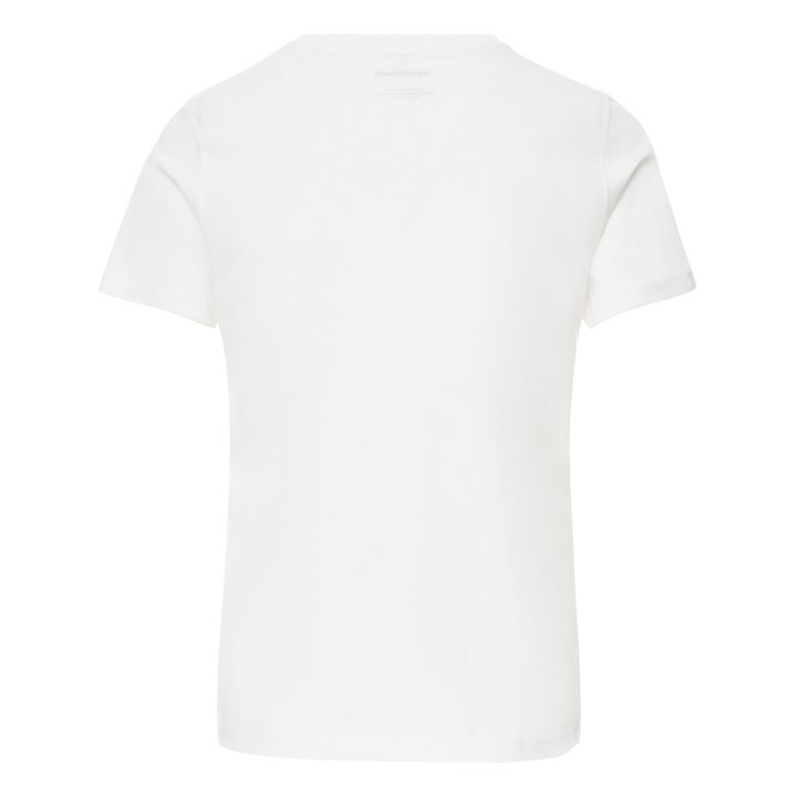 T-Shirt Coton Bio Blanc- Image produit n°4