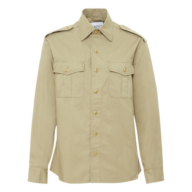 Chemise Caporal Twill Beige