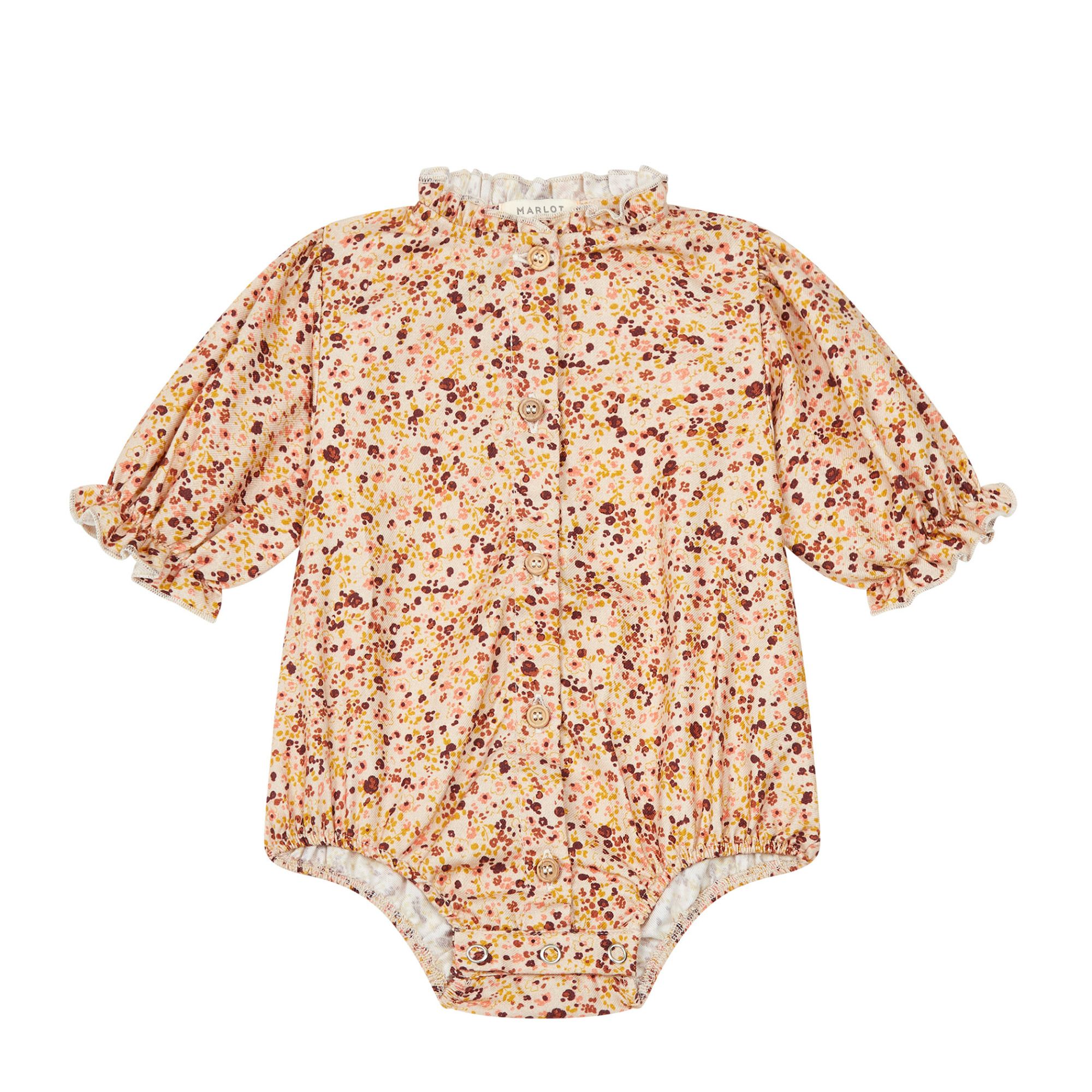 Marlot Paris - Barboteuse Ysée - Fille - Beige rosé