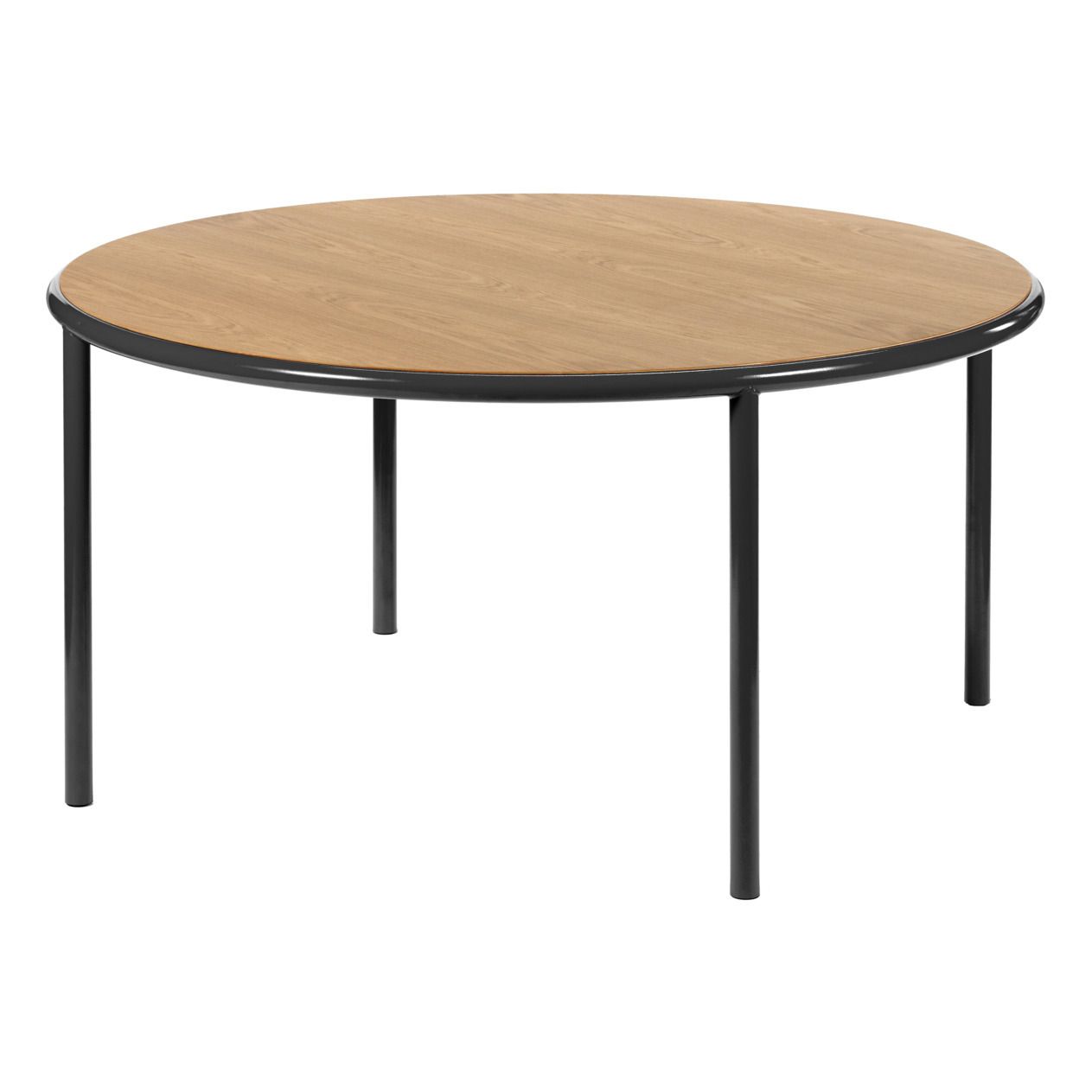 Valerie Objects - Table ronde en chêne 150 - Muller Van Severen - Noir