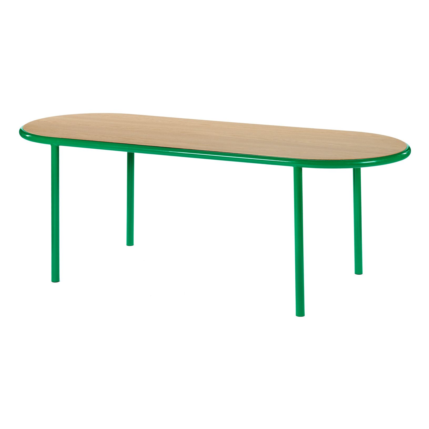 Valerie Objects - Table ovale - Muller Van Severen - Vert