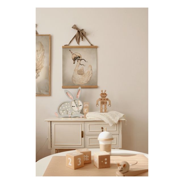 Rabbit Table Lamp | Light grey