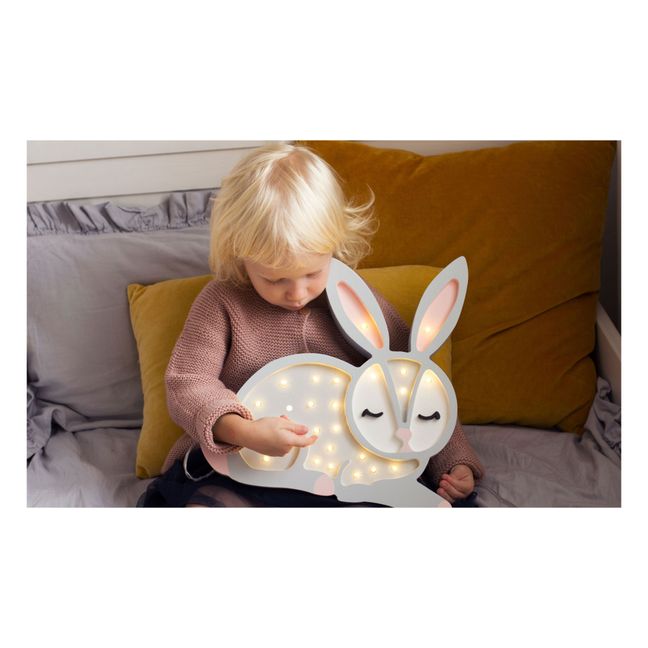 Lampe à poser Lapin | Gris clair