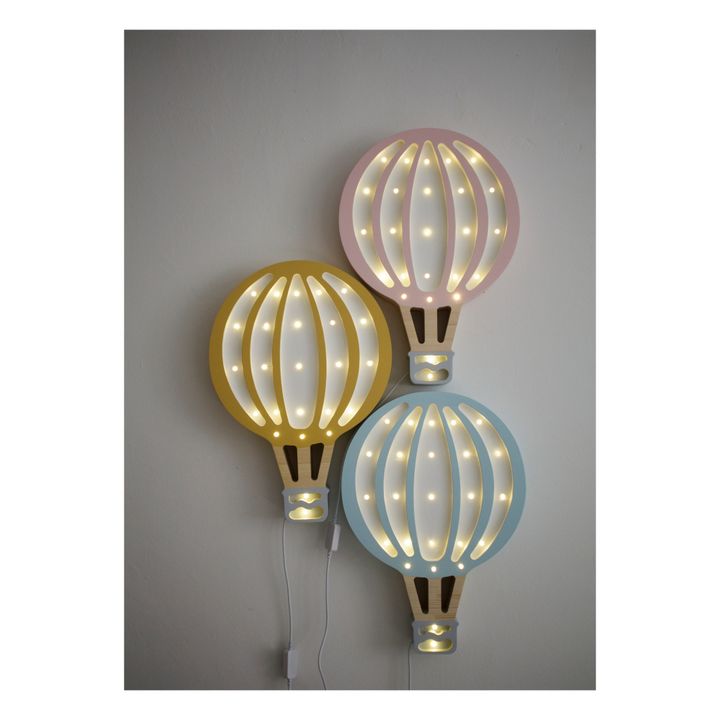 Lámpara de sobremesa Globo aerostático | Azul Pálido- Imagen del producto n°4