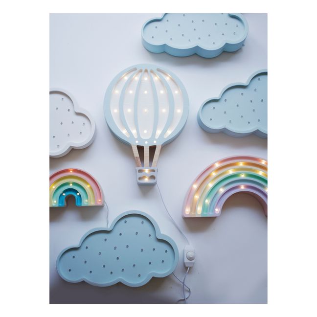 Lampe à poser Montgolfière | Bleu pâle