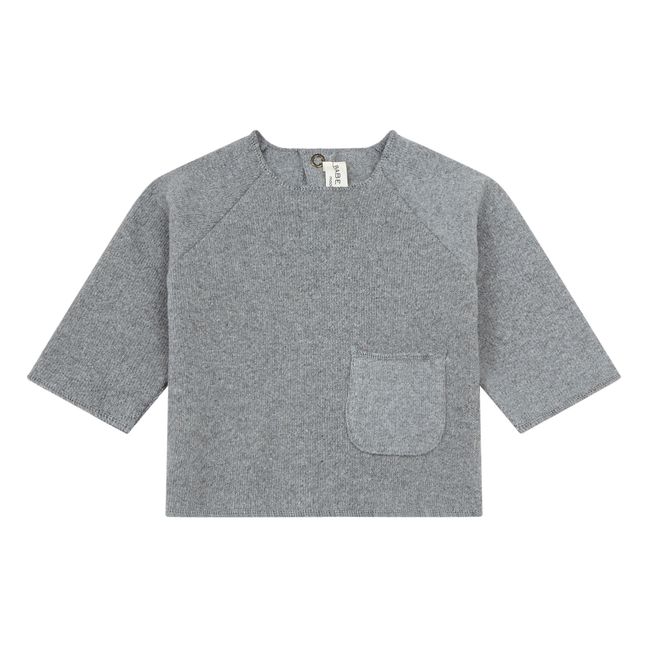 Recycled Knit Jumper Heather grey