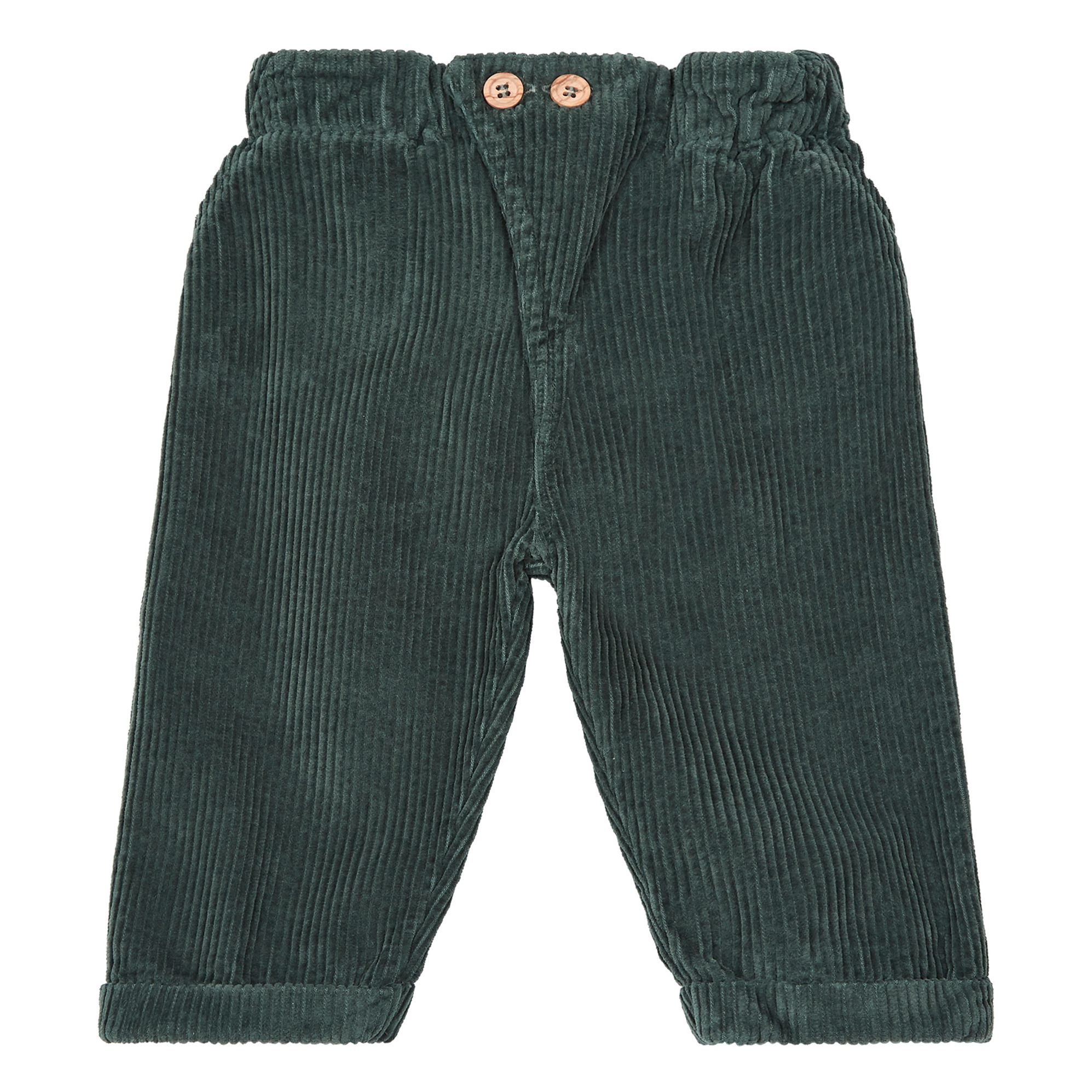 Marlot Paris - Pantalon Velours Marlito - Fille - Vert foncé